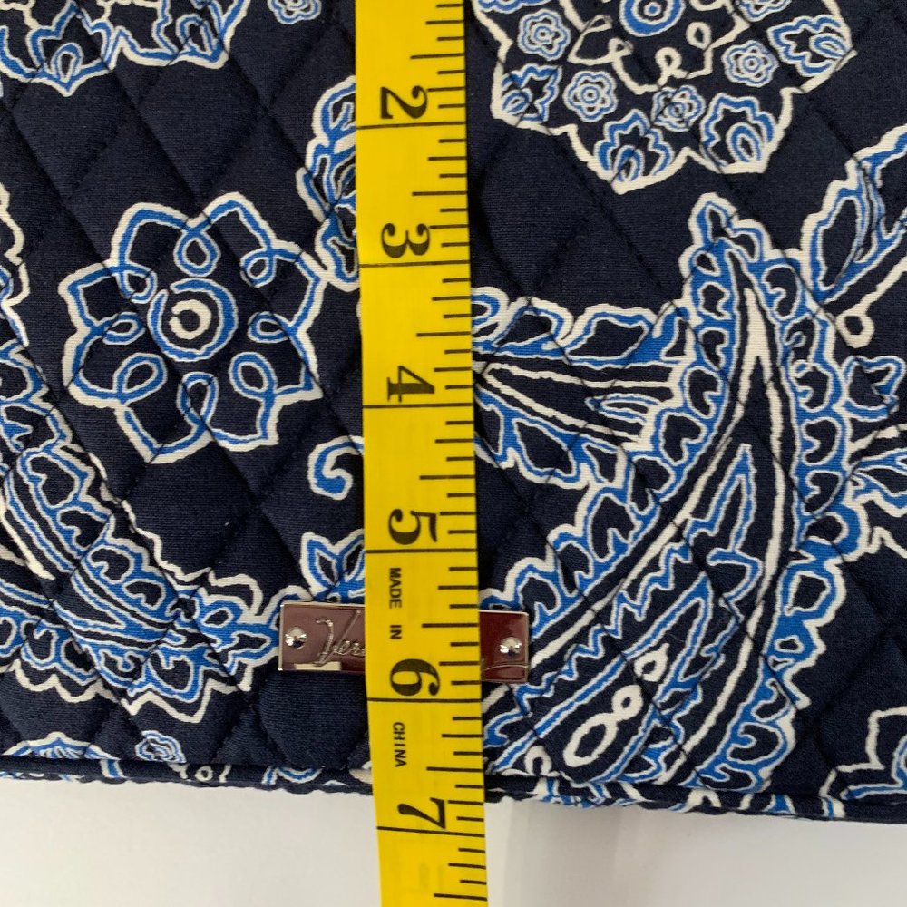 Vera Bradley Pouch - Blue Pattern - image 5